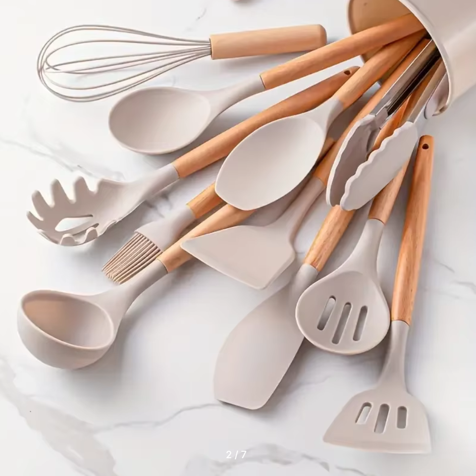 Silicone Cooking Utensil Set