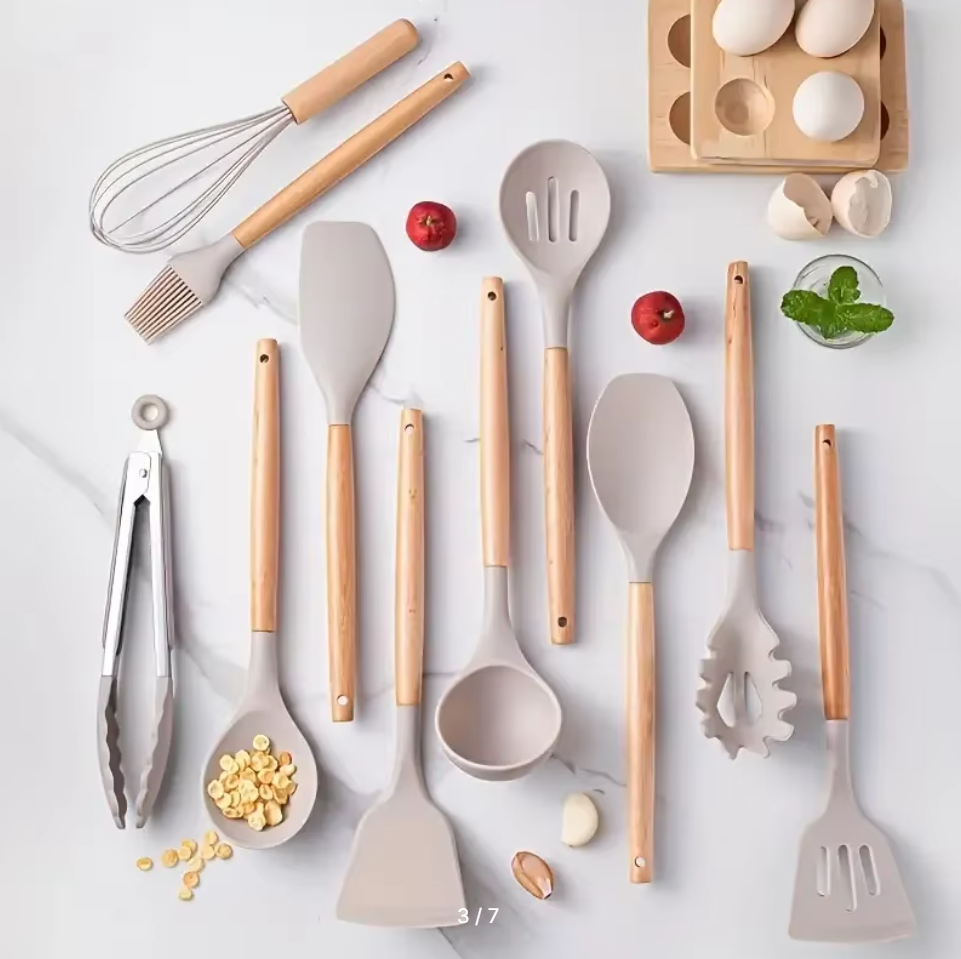 Silicone Cooking Utensil Set