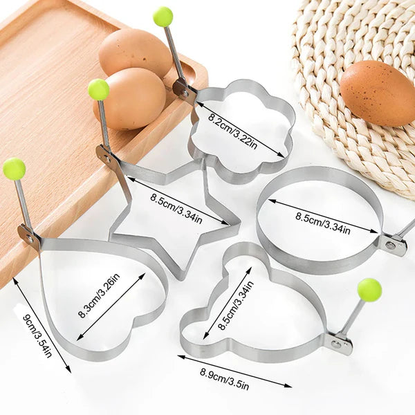 Non-stick Stainless Steel Egg Rings